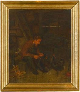 Freddy Frechinstine, Old Germantown Character by George Bacon Wood Jnr.