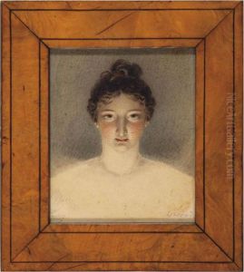 Portrait Of A Woman by William Ii Wood