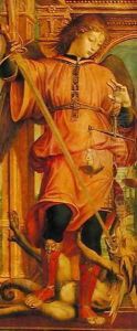 St. Michael by Bernadino Zenale