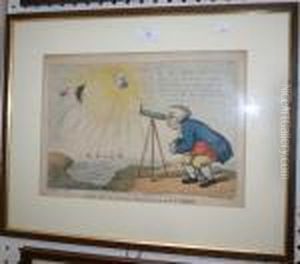 John Bull Making Observations On The Comet by George Moutard Woodward