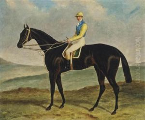 The Flying Dutchman, The Property Of Lord Eglinton, With Marlow Up by Thomas Woodward