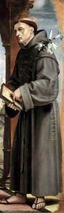 St Anthony of Padua by Bernadino Zenale