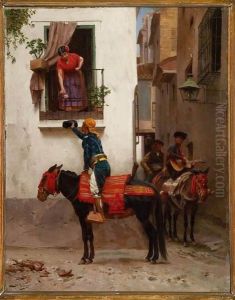 La Despedida Del Contrabandista by Jules Worms