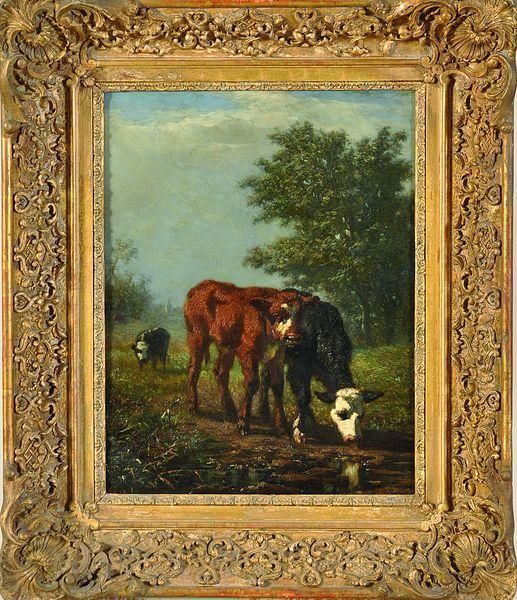 vaches Au Pre - view 1