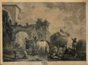 Le Marchand De Foin by Pieter Wouwermans or Wouwerman
