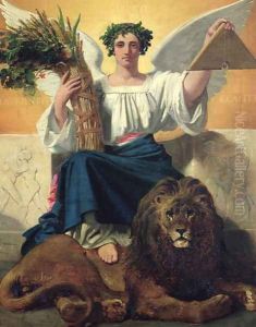 The Republic, 1848 by Jules Claude Ziegler