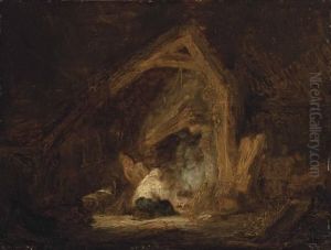 A Cottage Interior A Cottage Interior