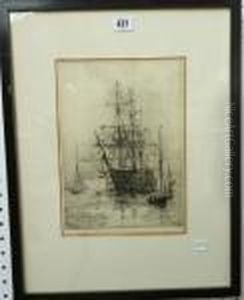 H.m.s. Victory by William Lionel Wyllie