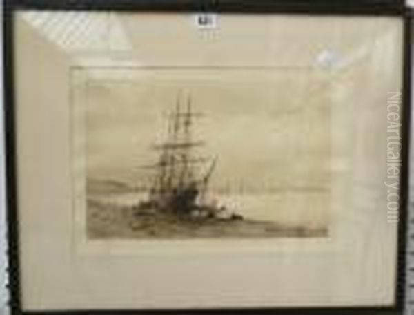 Shipping At Low Tide - view 1
