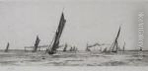 On The Solent by William Lionel Wyllie