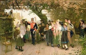 On Leave, 1883 by Wilhelm-Carl-August Zimmer