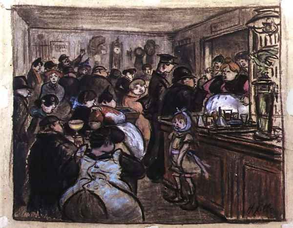 Quarrel at the Distillers - view 1