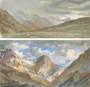 View Of Beyick And View Of The Karakoram Mountain Range
