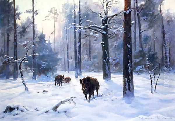 Winter in the Forest, c.1930 - view 1
