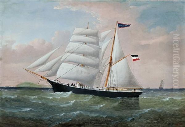 The Ship Gottfried At Sea - view 1