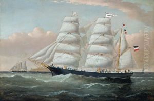 The Ship Maria At Sea