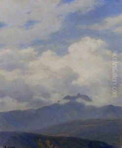 A View Of Mount Pilatus by Robert Zund
