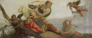 The Sleeping Rinaldo 1760s