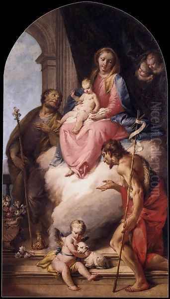 Virgin and Child with Saints - view 1