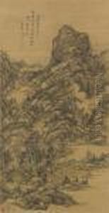 Landscape After Huang Gongwang by Wang Yuanqi