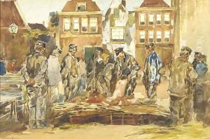 Varkensmarkt at the pig-market