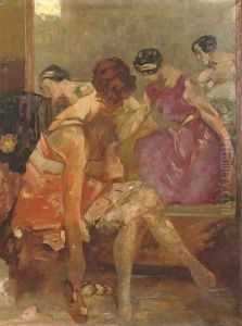 Anna Pawlovna van het Russisch Ballet ballerina's