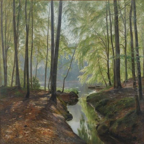 Baekken. Foraar I Hellebaek - view 1