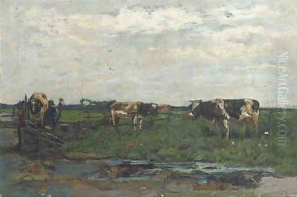Milking the cows 2 - view 1