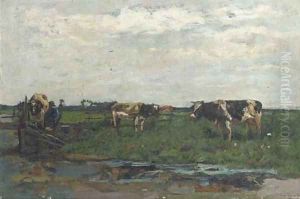 Milking the cows 2 by Willem de Zwart