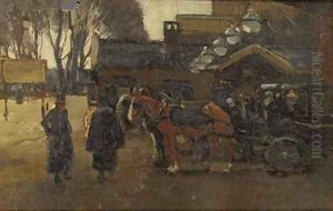Carriages by The Hague trainstation