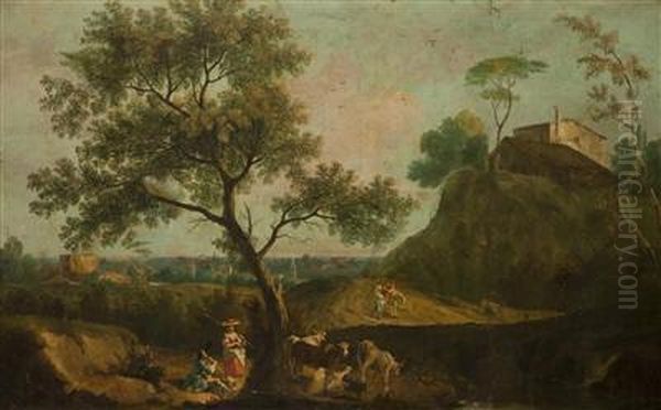 A Landscape With Figures - view 1