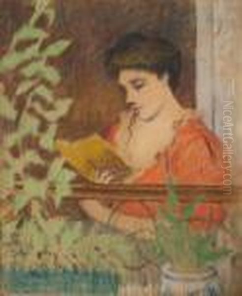 Giovane Donna In Lettura - view 1