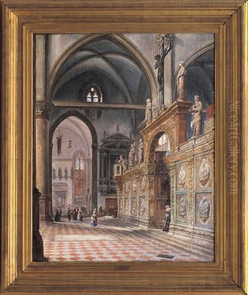 Interno Della Chiesa Dei Frari - view 1