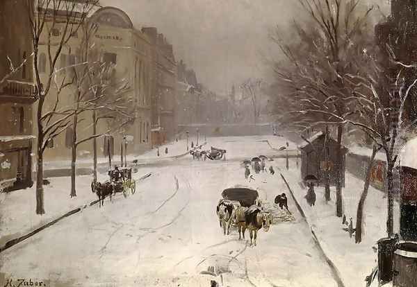 The Rennes Raspail Crossroads, c.1889 - view 1