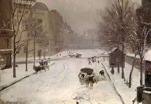 The Rennes Raspail Crossroads, c.1889
