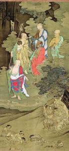 Lohans Bestowing Alms on Suffering Human Beings, Southern Song dynasty, China, c.1178