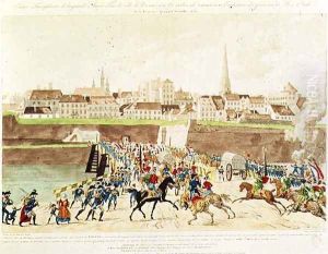The Triumphant Entrance of the French Army into Vienna, 13 November 1805 by Johann Ziegler