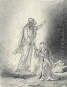 Noli Me Tangere by Mihaly von Zichy