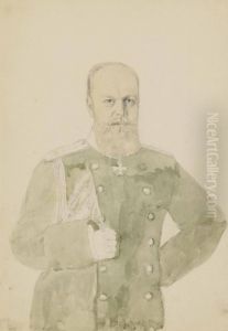 Portrait Of Emperor Alexander Iii (1845-1894)