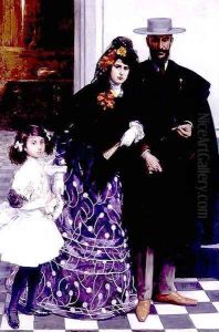 Spanish Family by Henri Zo