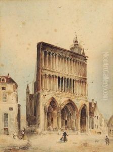 Cathedrale by Felix Ziem