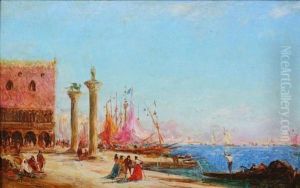 Venice, With A View Of The Doge's Palace