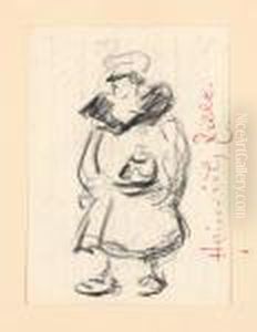 Stehende Frau (mit Pelzkragen) Stehende Frau (mit Pelzkragen)
