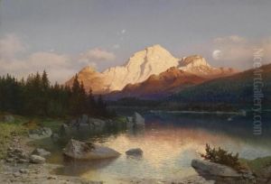 Evening Light Over The Hoher Goll
