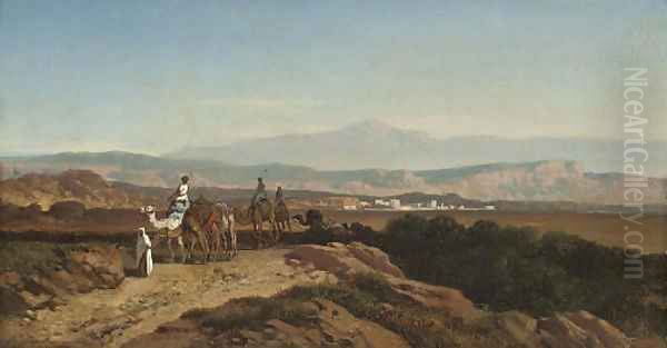 The camel train - view 1
