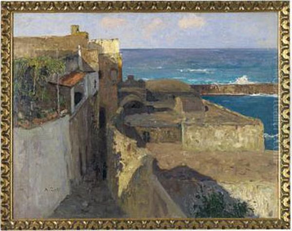 "enge Gasse In Forio" - view 1