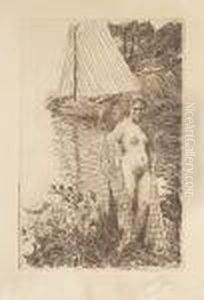 My Model And My Boat by Anders Zorn