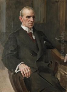 Portratt Forestallande Eric Frisell by Anders Zorn