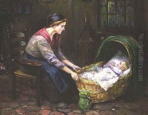 Mother and Child by Cornelis C. Zwaan
