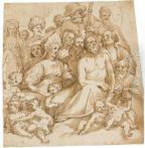 Il Popolo Santo Di Dio by Federico Zuccari